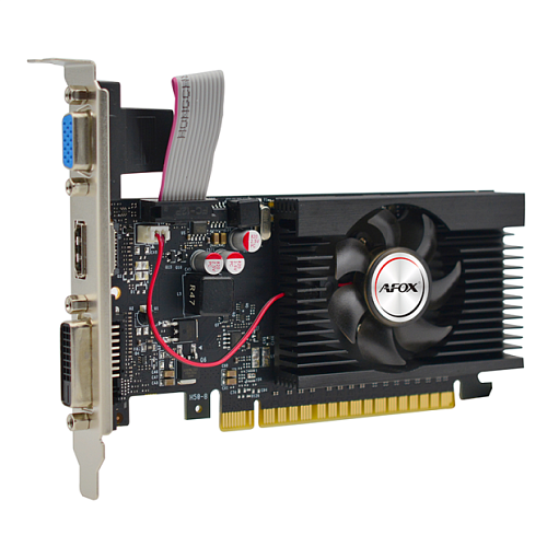 Видеокарта/ VGA AFOX NVIDIA Geforce GT730 LP 4GB, DDR3/128-bit, PCIe 2.0, 1xDVI-D, 1xHDMI, 1xD-Sub, 1-slot