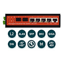 WI-PMS306GF-I Промышленный управляемый L2 коммутатор 4 PoE 1000Base-T + 2 SFP