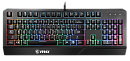 клавиатура проводная Gaming Keyboard MSI VIGOR GK20, Wired, membrane Keyboard with ergonomic keycaps and wrist rest. 12 Key Anti-ghosting Capability.
