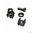 NTSS Комплект крепежа NTSS винт+шайба+гайка M6x16 черный 60шт NTSS-M6x16(60)-BL