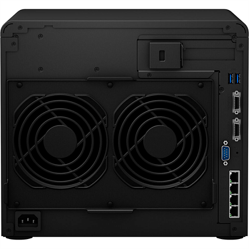 Synology QC2,2GhzCPU/2x8Gb(up to 48)/RAID0,1,10,5,6/up to 12hot plug HDDs SATA(3,5' or 2,5') (up to 36 with 2xDX1215)/2xUSB3.0/4GigEth(2x10Gb opt)/iSC