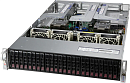 Сервер SUPERMICRO Ultra SuperServer 2U 220U-TNR 2x6330/32x64Gb/2x960Gb PM9A3 NVMe/2x10Gb/8 NVMe Support 24 Hot-swap 2.5" /2x1600W