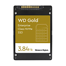 SSD WD жесткий диск PCIE 3.84TB U.2 GOLD WDS384T1D0D WDC