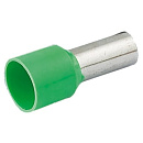 Iek UGN10-016-08-12 Наконечник-гильза Е16-12 16мм2 с изолированным фланцем (зеленый) (100 шт)