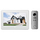 Tantos NEO TWIN KIT (White). Монитор 7 дюймов / 800 х 480 пикселей, вызывная панель 110 град. по горизонтали / 50 град. по вертикали, управляется сенс