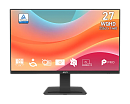 Монитор MSI PRO MP273Q E7 27" 16:9 WQHD(2560x1440) IPS Flat,1ms(MPRT),1000:1,100M:1,250nits,178/178,2xHDMI 2.0,DP 1.2,Tilt,VESA,75Hz,Black,1y war-ty