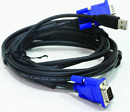 D-Link KVM Cable with VGA and USB connectors for DKVM-4U, 3m