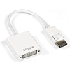 Exegate EX294678RUS Кабель-переходник DisplayPort-DVI ExeGate EX-DPM-DVIF-0.1 (20M/19F, 0,1м)