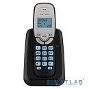 TEXET TX-D6905A черный (громкая связь,телефонная книга на 50 имен и номеров, определитель номера, будильник)