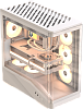 корпус Formula V Line Crystal U9 PA White, ATX, TYPE-C*1, USB3.0*2, Curved Glass, SIDE 3x PERFORMANCE ARGB, REAR 1x PERFORMANCE ARGB