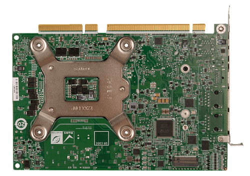 Плата половинного размера HPCIE-Q470,