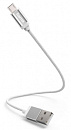 Кабель Hama microUSB В (m)-USB A (m) белый 0.2м (00178282)