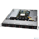 Supermicro SYS-110P-WTR 1U, LGA-4189, TDP 270W, Intel C621A, 8xDDR4, 10x2.5" Hot-swap (4x 2.5" NVMe hybrid), SATA3 (6Gbps), 2xPCI-E 4.0 x16 FHFL, 1 PC