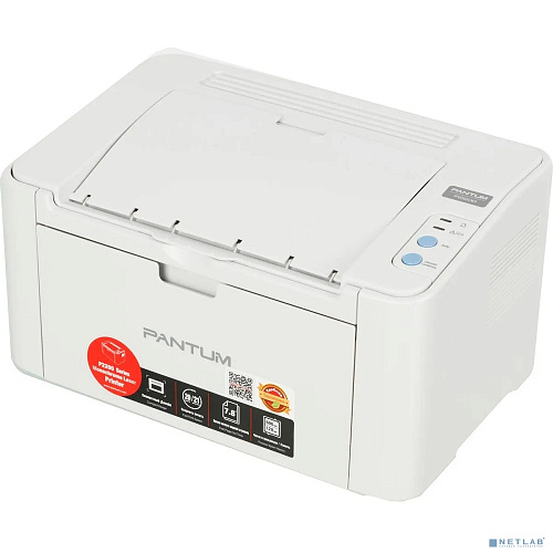 Pantum P2200 Принтер, Mono Laser, А4, 20 стр/мин, 1200 X 1200 dpi, 128Мб RAM, лоток 150 листов, USB, серый корпус