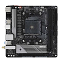 ASROCK B550M-ITX/AC, AM4, B550, 2*DDR4, 4*SATA, 1*M.2, 3*USB 3.2, 2*USB 2.0, Type-C, 3*PCIx16, 1*M.2 (Key E), DP+HDMI, mITX