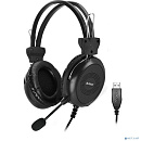 A4 HU-30 черный 2м накладные USB оголовье