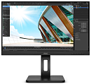 Монитор 23,8" AOC 24P2Q 1920x1080, LED, 16:9, IPS, 250cd, 1000:1, 50M:1, 4ms, 178/178, D-Sub, DVI, HDMI, DP, 4*USB3.2, 75Hz, Speakers, HAS, Pivot, Til