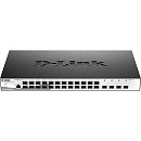 Коммутатор D-LINK Коммутатор/ Managed Gigabit Switch with 24 Ports 100M/1G SFP + 4 10G SFP+