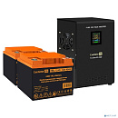 Exegate EX296591RUS Комплект ИБП EX296001RUS + батарея 45Ач EX285666RUS 2шт (инвертор, синус, для котла, настенный) FineSine SX-2000.LCD.AVR.2SH <2000