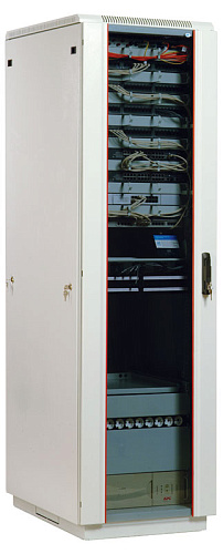 ЦМО Шкаф телекоммуникационный напольный 42U (600х800) дверь стекло