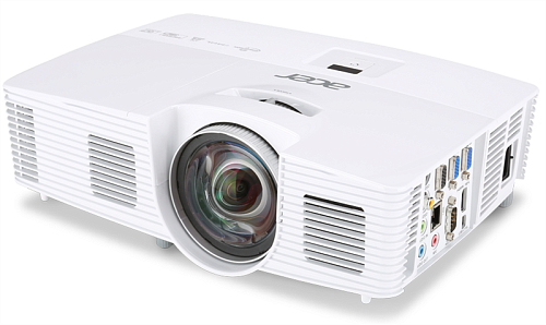 Acer projector S1286Hn, DLP 3D, XGA, 3500lm, 20000/1, HDMI, RJ45, short throw 0.6, 2.7kg