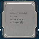 Процессор Intel Celeron Процессор/ CPU LGA1200 Intel Xeon E-2314 (Rocket Lake, 4C/4T, 2.8/4.5GHz, 8MB, 65W) OEM (clean pulled)