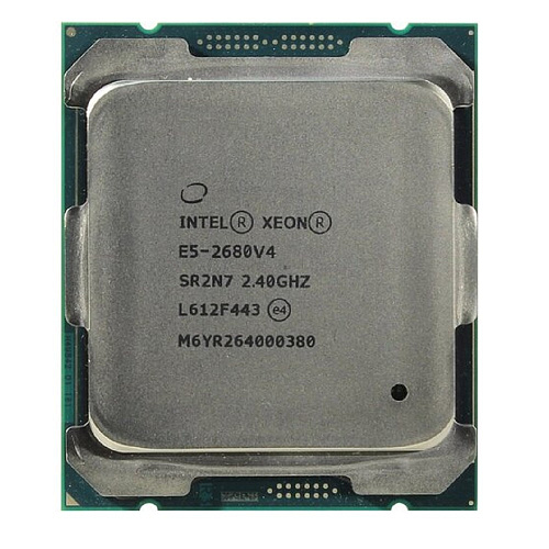 Процессор Intel Celeron Intel Xeon E5-2680V4 CM8066002031501 ref 2.4GHz - 3.3GHz Broadwell 14-Core (LGA2011-3, 35MB, TDP 120W, 9.6 GT/s QPI, 14nm)
