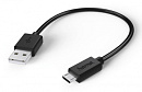 Кабель Hama 00123542 USB A(m) micro USB (m) 0.2м черный