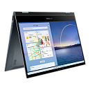 ASUS Zenbook Flip 13 UX363JA-EM141R i5-1035G4/8Gb/512Gb SSD/13,3GLARE TOUCH 1920x1080/WiFi/BT/HD IR/Windows 10 Pro/1.26Kg/Silver_metal/MIL-STD 810G