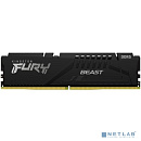 Kingston DRAM 8GB 5200MHz DDR5 CL40 DIMM FURY Beast Black KF552C40BB-8