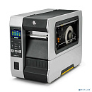 Zebra TT ZT610; 4", 203 dpi, Euro and UK cord, Serial, USB, Gigabit Ethernet, Bluetooth 4.0, USB Host, Tear, Color Touch, ZPL