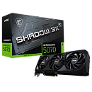 Видеокарта MSI RTX5070 SHADOW 3X OC 12GB GDDR7 192bit 3xDP HDMI 3FAN RTL