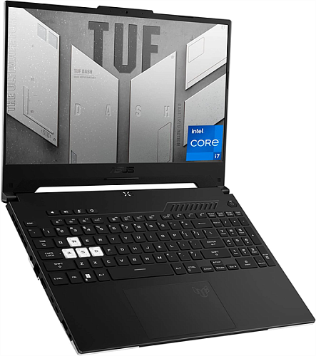 ASUS TUF Dash F15 FX517ZR-F15.I73070 GAMING Core i7-12650H/16GB DDR5/512GB SSD/15.6" (1920x1080) 144Hz/NVIDIA RTX 3070 8GB GDDR6/OFF BLACK/RU/EN Backl