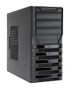 Корпус IN WIN BW135 MidiTower 500 Вт ATX MicroATX Цвет черный BW135_500W/6120734