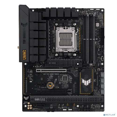ASUS TUF GAMING B650-PLUS WIFI (Socket AM5, ATX, 4xDDR5(128GB), DP/HDMI, 2xPCIe 4.0x16/2xPCIe 4.0, 1xLAN (2.5GbE), 2x Wi-Fi 6, BT 5.2, 4xSATA 6Gb/s, 3