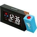 Perfeo Часы-метеостанция "Talas", чёрный, (PF-F8290) время, температура, влажность [PF_C3746]