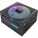 Блок питания THERMALTAKE ATX 650W Toughpower GF2 ARGB 80+ gold (24+4+4pin) APFC 140mm fan color LED 9xSATA Cab Manag RTL