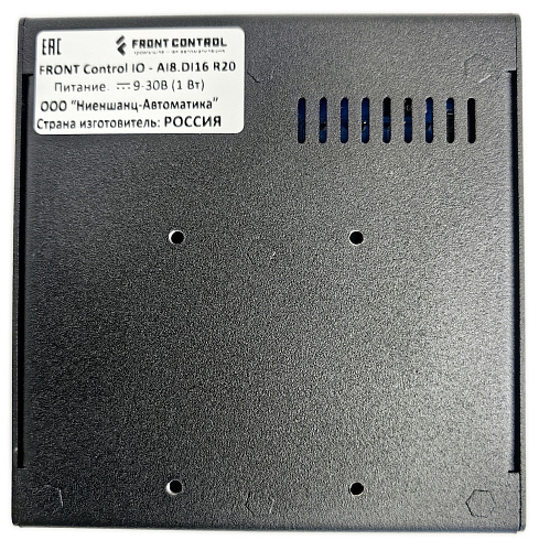 FRONT Control IO AI8.DI16 R20