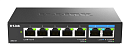 коммутатор D-Link Коммутатор, 5x1000Base-T, 2x2.5GBase-T, корпус металл