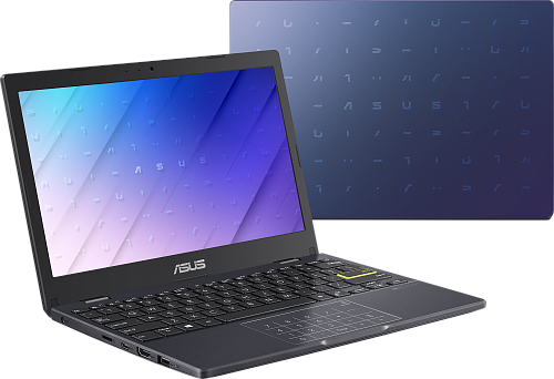 Ноутбук ASUS E210MA-GJ004T 11.6"(1366x768 (матовый))/Intel Pentium Silver N5030(1.1Ghz)/4096Mb/64 eMMCGb/noDVD/Int:Intel UHD Graphics/Cam/BT/WiFi/war