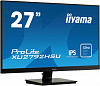 Монитор Iiyama 27" ProLite XU2792HSU-B1 черный IPS LED 4ms 16:9 HDMI M/M матовая 1000:1 250cd 178гр/178гр 1920x1080 75Hz VGA DP FHD USB 5.1кг