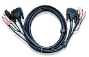 ATEN CABLE DVI-D/USBA/SP.MC-DVI-D/USB B/SP/MC, 5m
