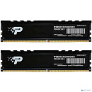 Память DDR5 2x16GB 5600MHz Patriot PSP532G5600KH1 Signature Premium RTL PC5-44800 CL46 DIMM 288-pin 1.1В kit single rank с радиатором Ret
