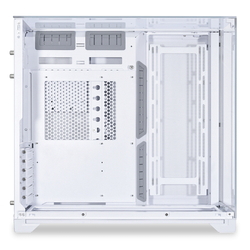 Корпус LIAN LI O11 Vision White, Midium Case: EATX(under 280mm)/ATX/MICRO-ATX/MINI-ITX, 2xUSB 3.0, 1xUSB Type-C, 1xAudio, Included Fans: none