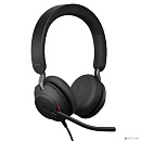 Наушники с микрофоном Jabra Evolve2 40 SE черный 1.5м накладные оголовье (24189-999-899)