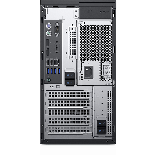 Dell PowerEdge T40 Tower/ E-2224G 3.5GHz(8Mb)/ 1x8GbU2D(2666)/On-board SATA RAID/ 1x1Tb SATA Entry 7.2k LFF/ UpTo3LFF cable HDD(need 575-BBWY)/ DVDRW/