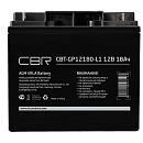CBR Аккумуляторная VRLA батарея CBT-GP12180-L1 (12В 18Ач), клеммы L1 (болт М5 с гайкой)