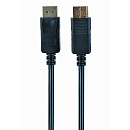 Filum Кабель Display port 1.8 м., ver.1.1, медь, черный, разъемы: Display port male- Display port male, пакет. [FL-C-DP1.1M-DP1.1M-1.8M] (894195)