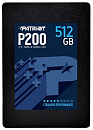 SSD PATRIOT P200 512Gb SATA-III 2,5”/7мм P200S512G25