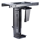ErgoFount BPCH-05 Подставка для системного блока под стол с выдвижением и вращением, до 10 кг. Черный.